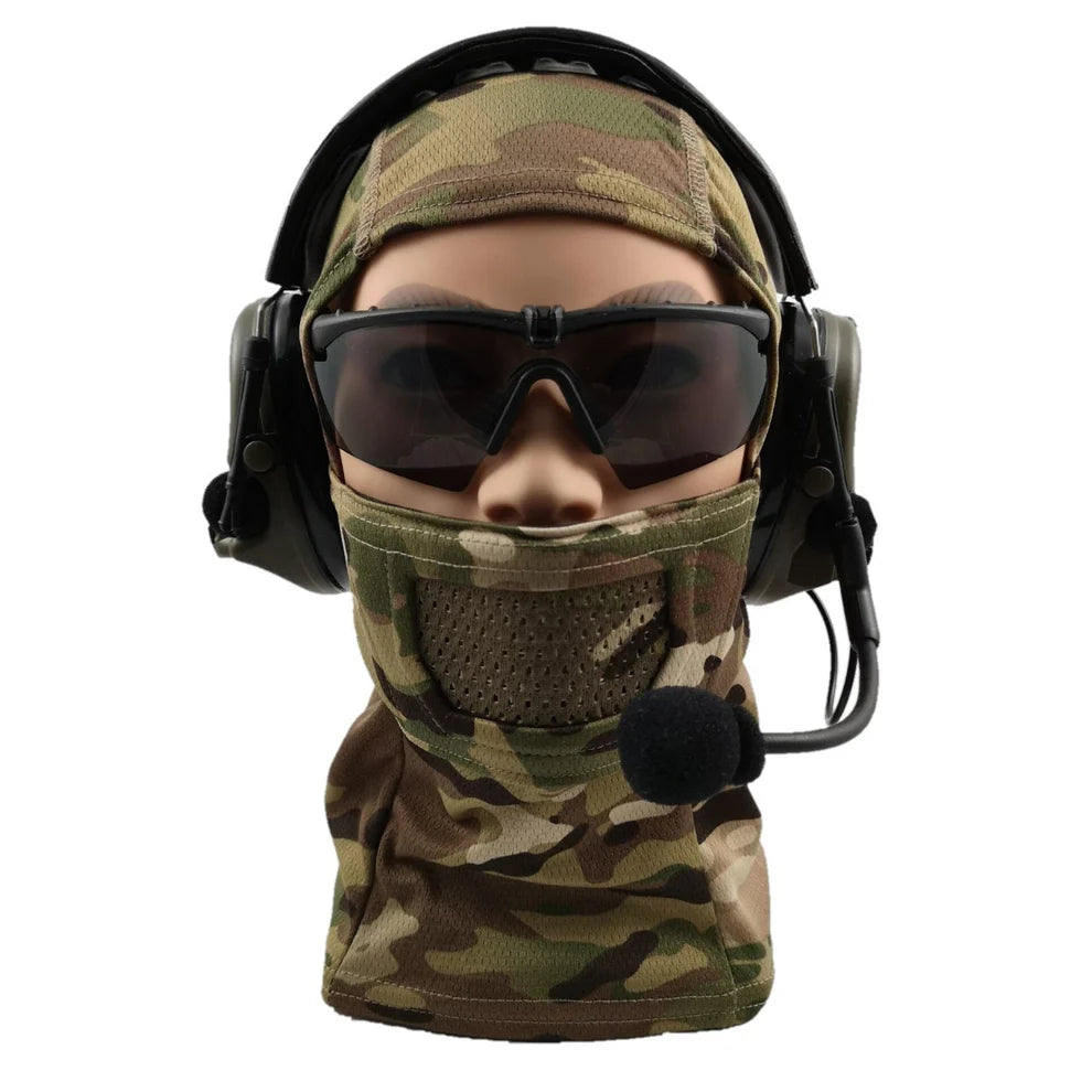 Fullface Warrior Protective Mask - Multicam Tropic