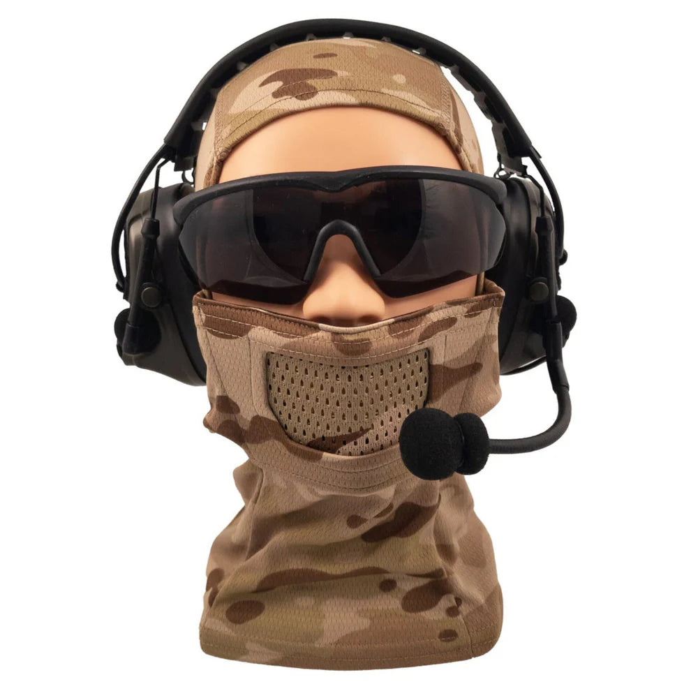 Fullface Warrior Protective Mask - Multicam Tropic