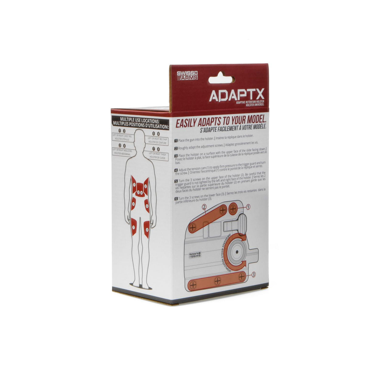 Swiss Arms Makstis ADAPT-X LVL2 - Black