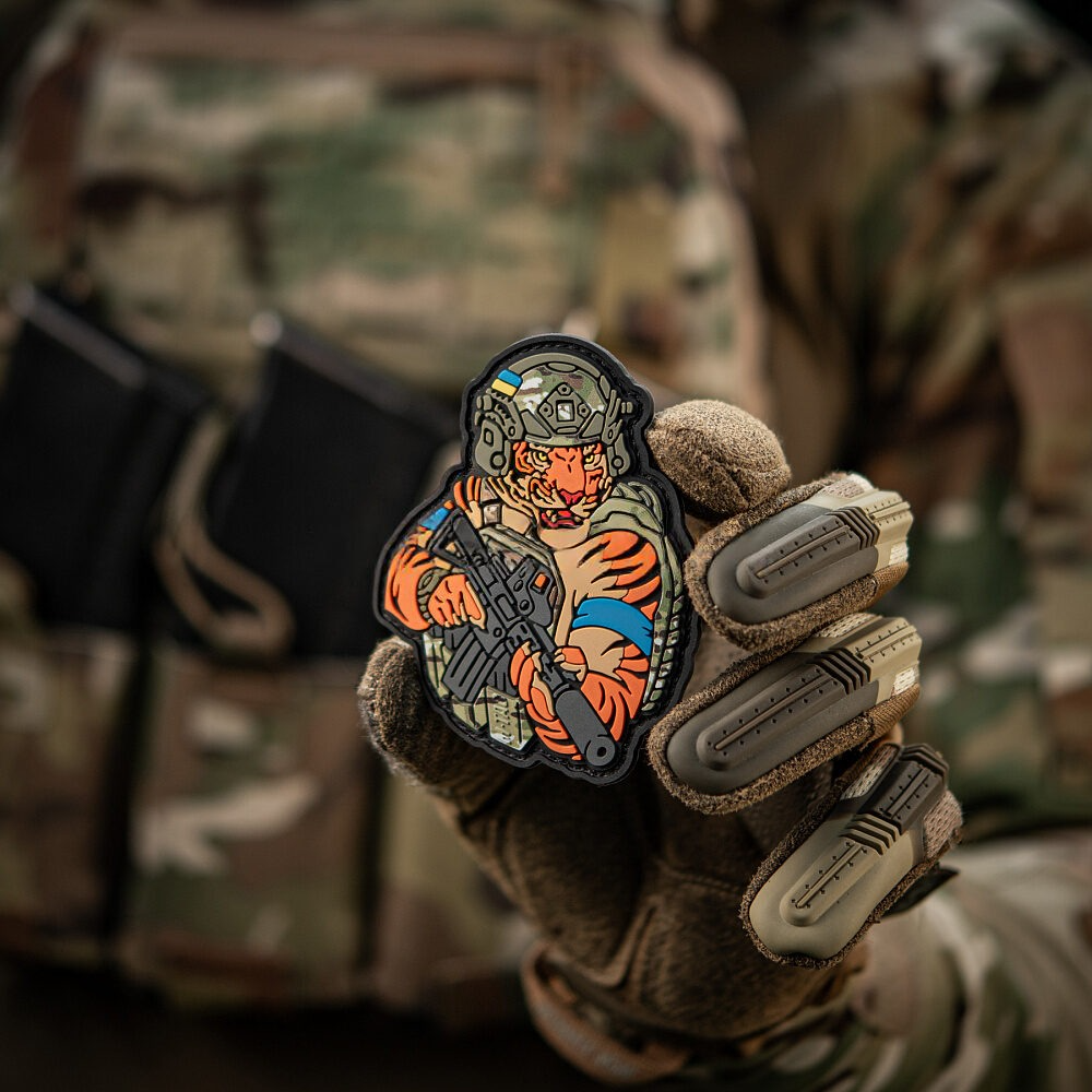 M-Tac Uzšuve Tiger Blue tape PVC