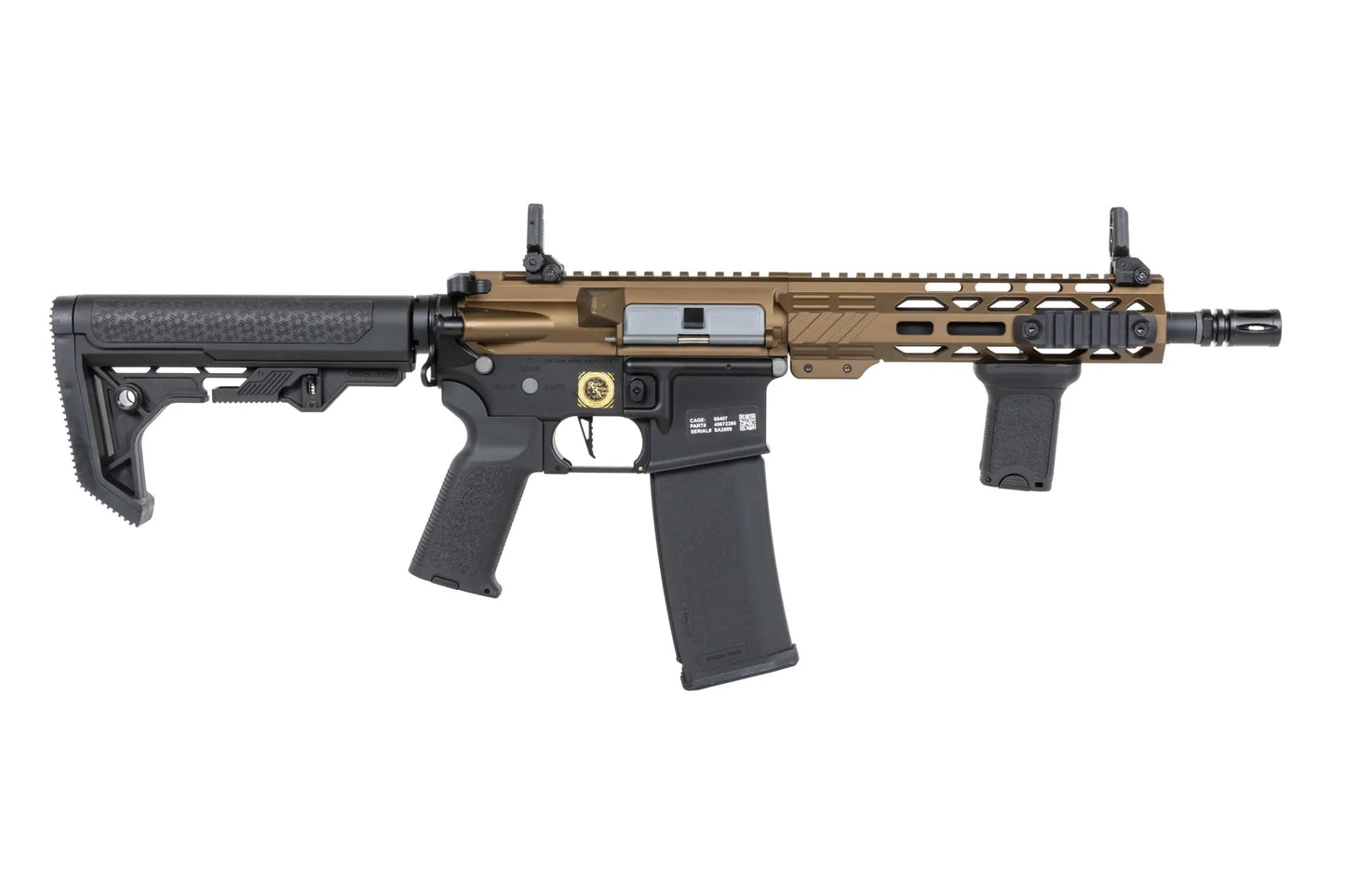 Specna Arms SA-E25-L EDGE™ Light Ops Stock HAL ETU™ Replica - Хаос Бронза