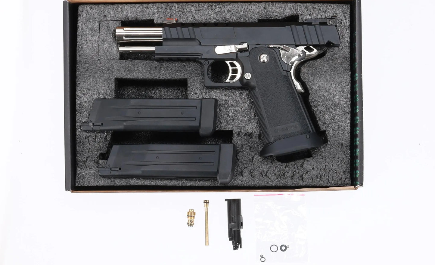 SA-VGP13 VAPOR™ Airsoft Pistoles Replika - Black / Silver