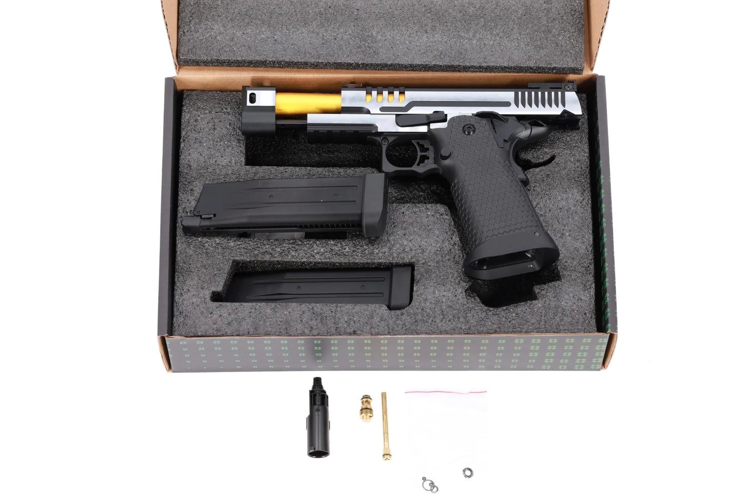 SA-VGP24 VAPOR™ Airsoft Pistoles Replika - Black / Silver