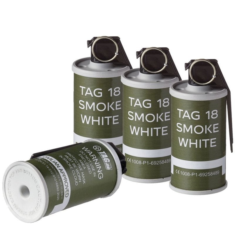 TAG-18 Smoke Grenade - White