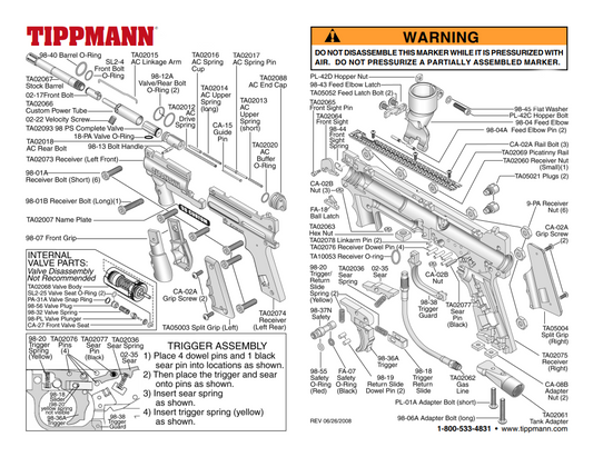 Tippmann Front Grip (#98-07)