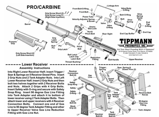 Tippmann Velocity Adjustment Screw Tension Spring (#CA-23)
