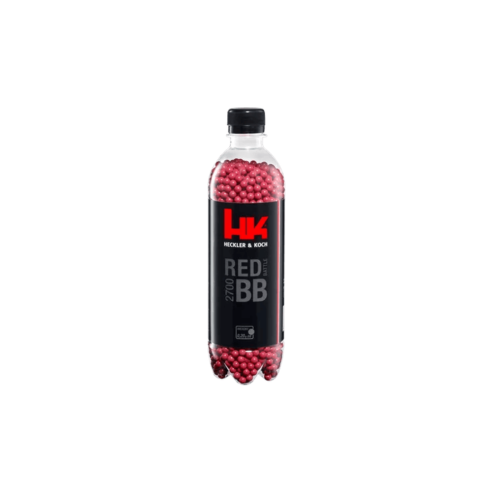Heckler & Koch Premium 0.20g RED BBs - 2700 pcs.