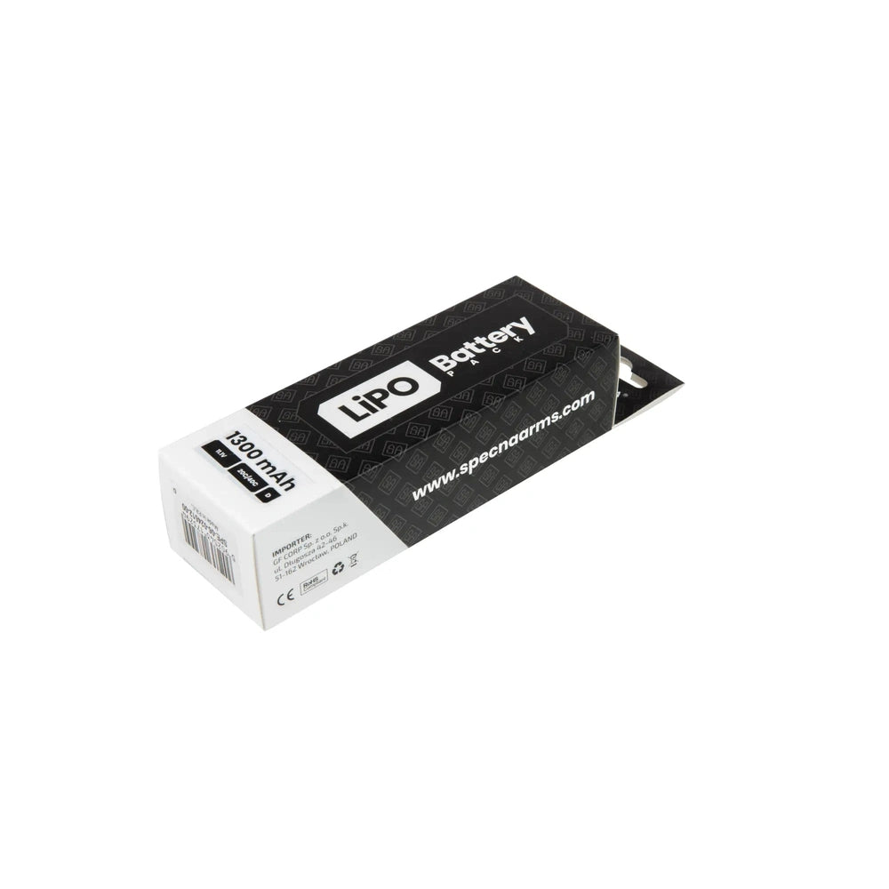 Akumulators Specna Arms LiPo 11.1V 1300mAh 20/40C - Deans