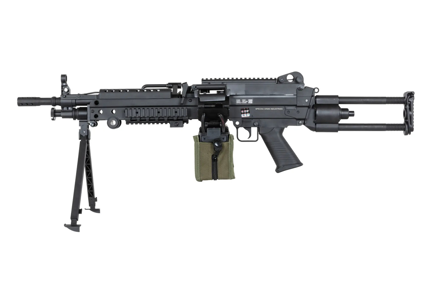 Specna Arms SA-F249 PARA FLEX™ GATE X-ASR™ Replika - Black