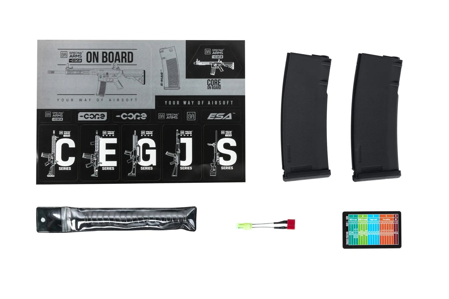 Specna Arms SA-C23 CORE™ HAL ETU™ Gen.2 Airsoft Replika-Black