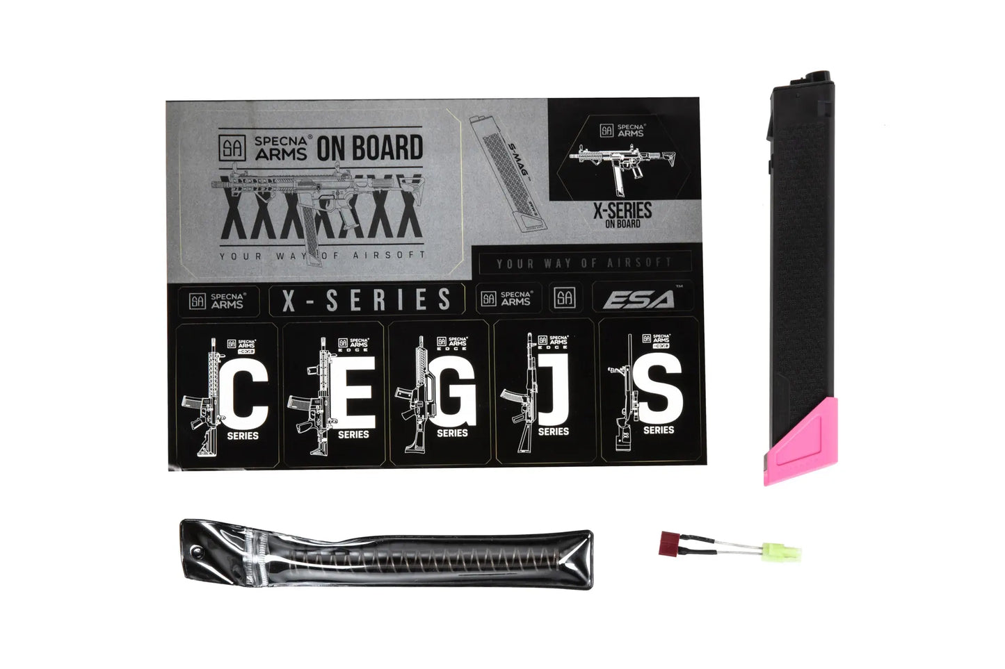 Specna Arms SA-FX02 FLEX™ HAL-2 ETU™ Replika - Pink
