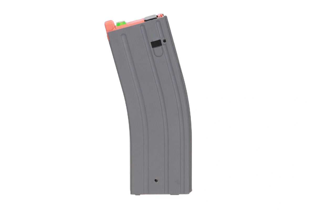 Specna Arms M4/M16 Real-Cap 30 BBs Green Gas aptvere GBBR replikām — Pelēka