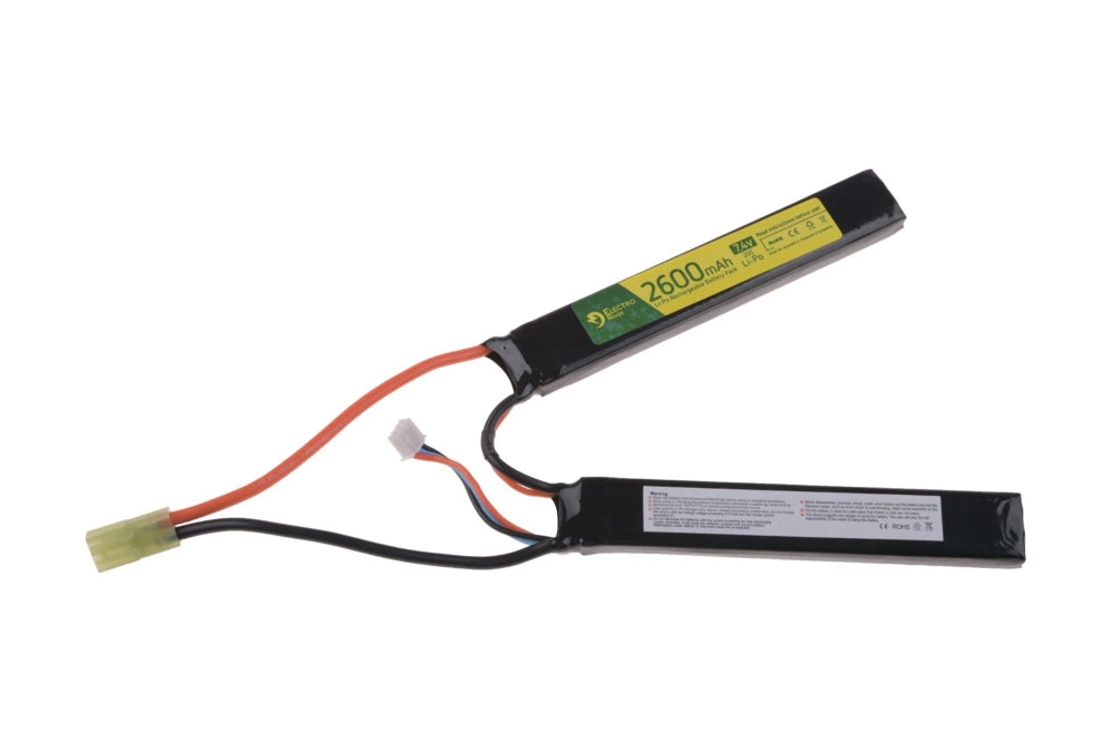 Akumulators LiPo 7.4V 2600mAh 20C - Dubultais - Mini-Tamiya