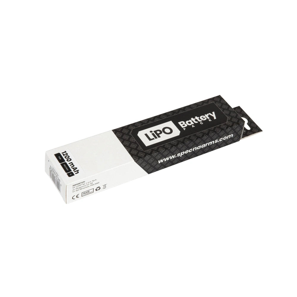 Akumulators Specna Arms LiPo 7.4V 1200mAh 20C/40C Priekš AK - Deans