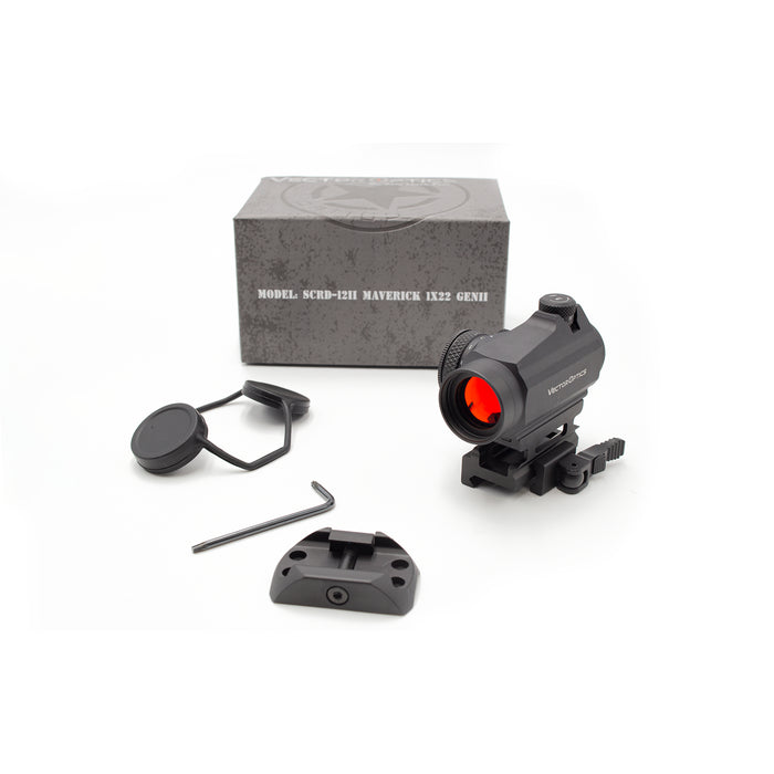 Vector Optics Maverick 1x22 Gen.2 Red Dot Tēmēklis - Black