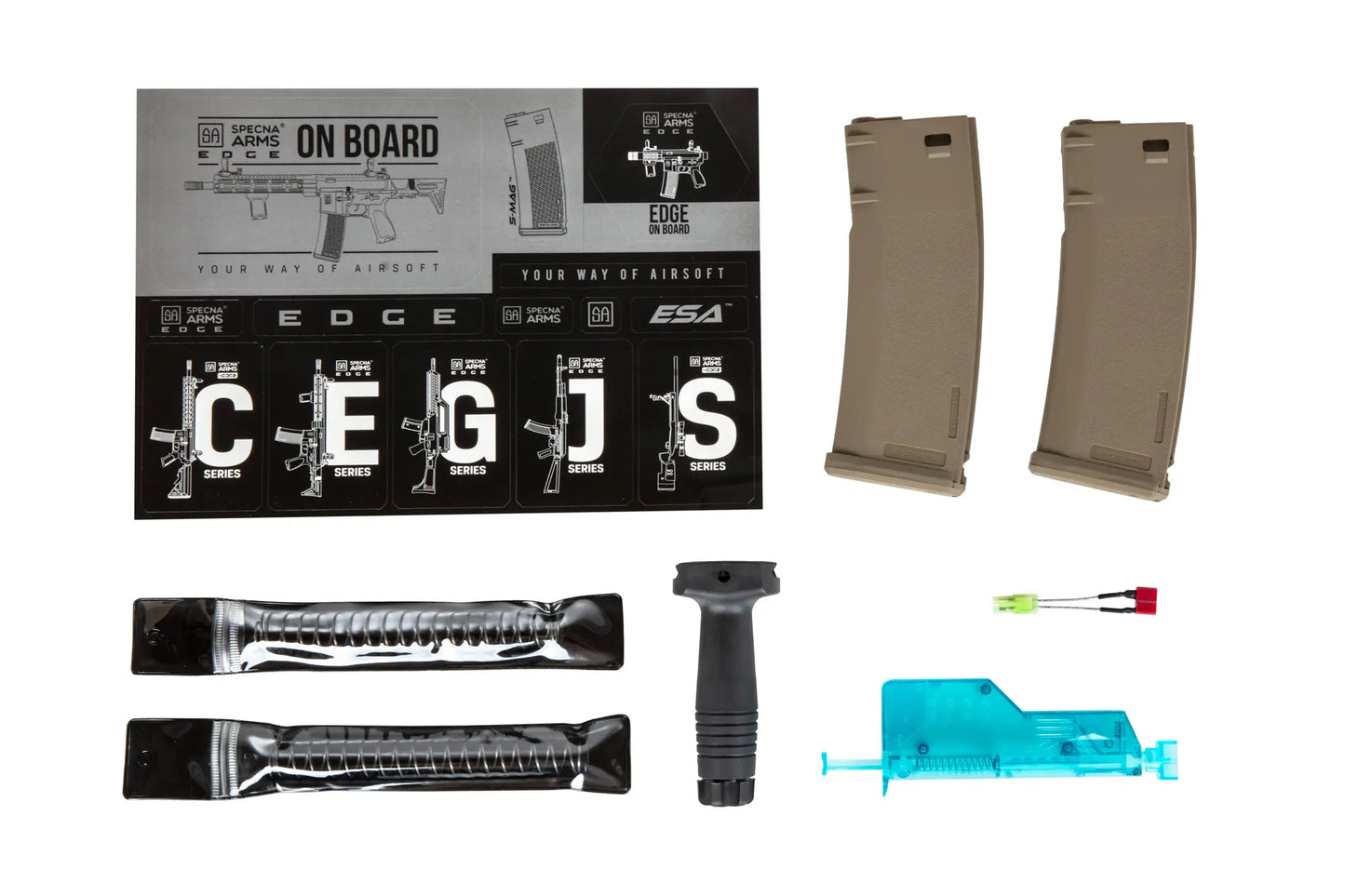 Specna Arms Daniel Defense® MK18 SA-P26 Prime™ Aster II ETU Brushless Motor Airsoft Replika - Chaos Bronze