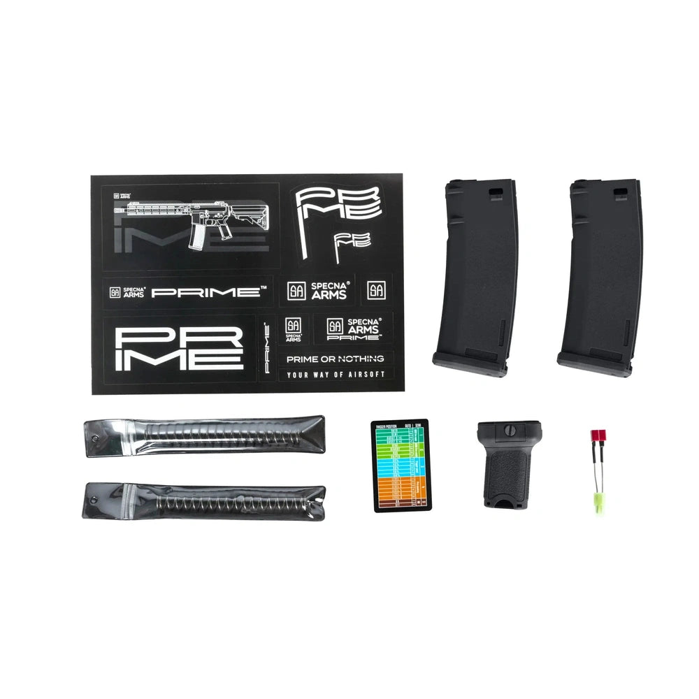 Specna Arms RRA SA-P12 PRIME™ HAL™ ETU Light Ops Stock Replika High Torque - Black Version