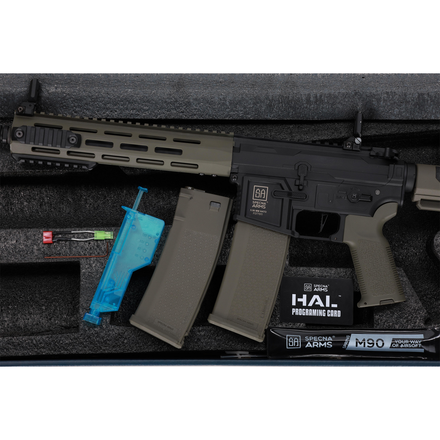 Specna Arms SA-F03 FLEX™ Gen.2 BLDC™ HAL ETU™ Replika - Olīvu
