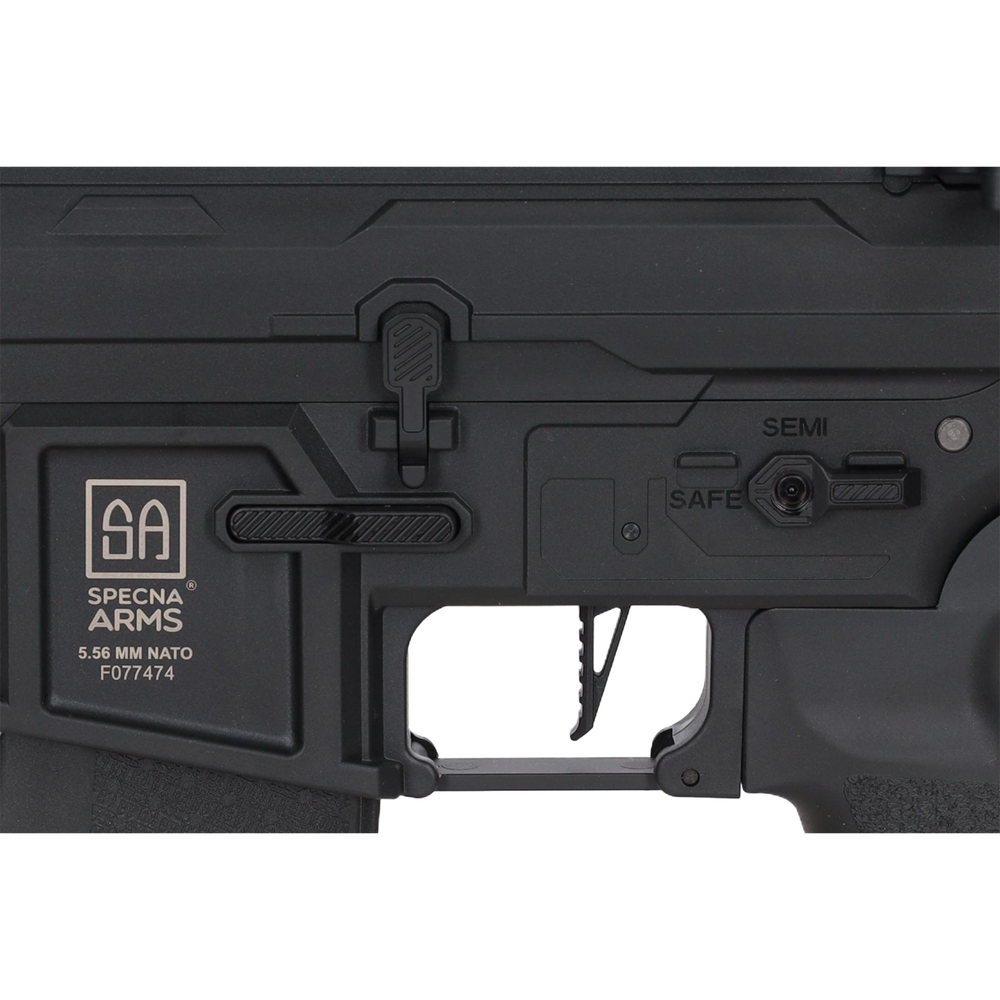 Specna Arms SA-F03 FLEX™ Gen.2 BLDC™ HAL ETU™ Replika - Melna