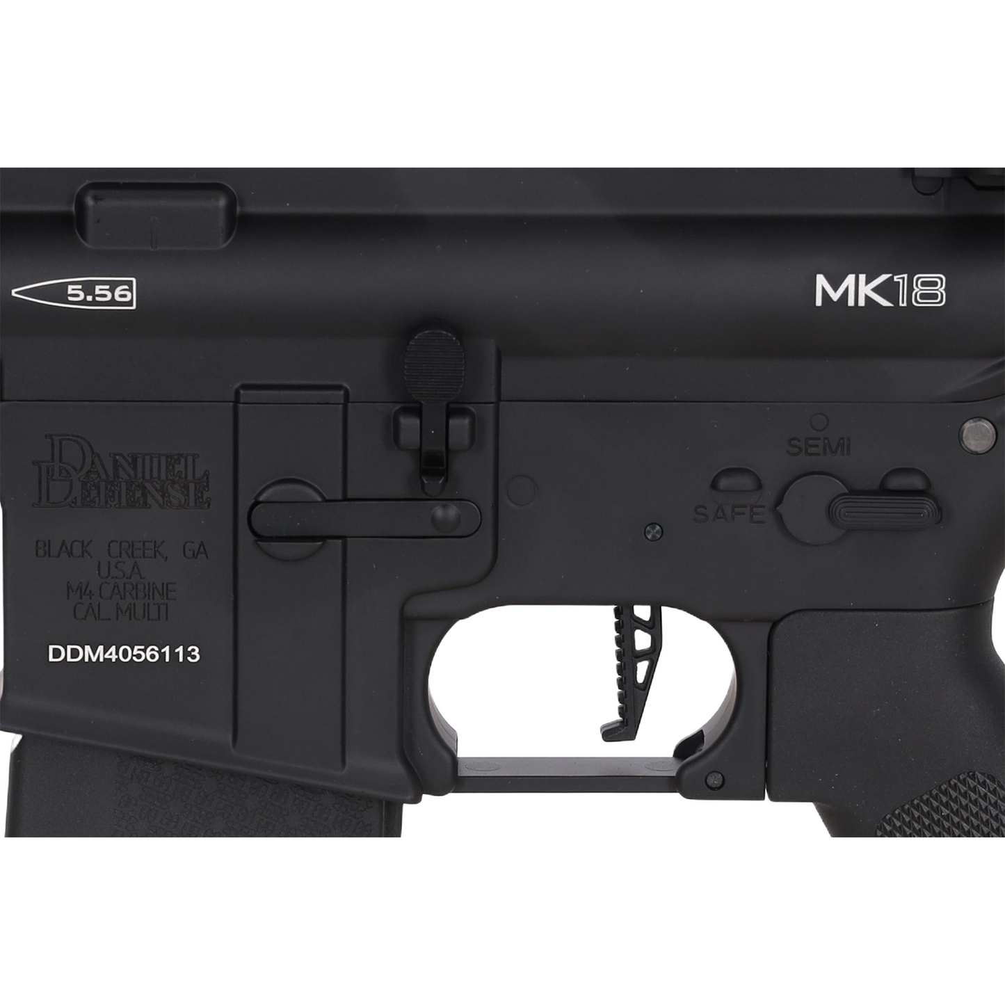 Specna Arms Daniel Defense® MK18 SA-P19 Prime™ BLDC™ Aster II ETU Replika - Melna