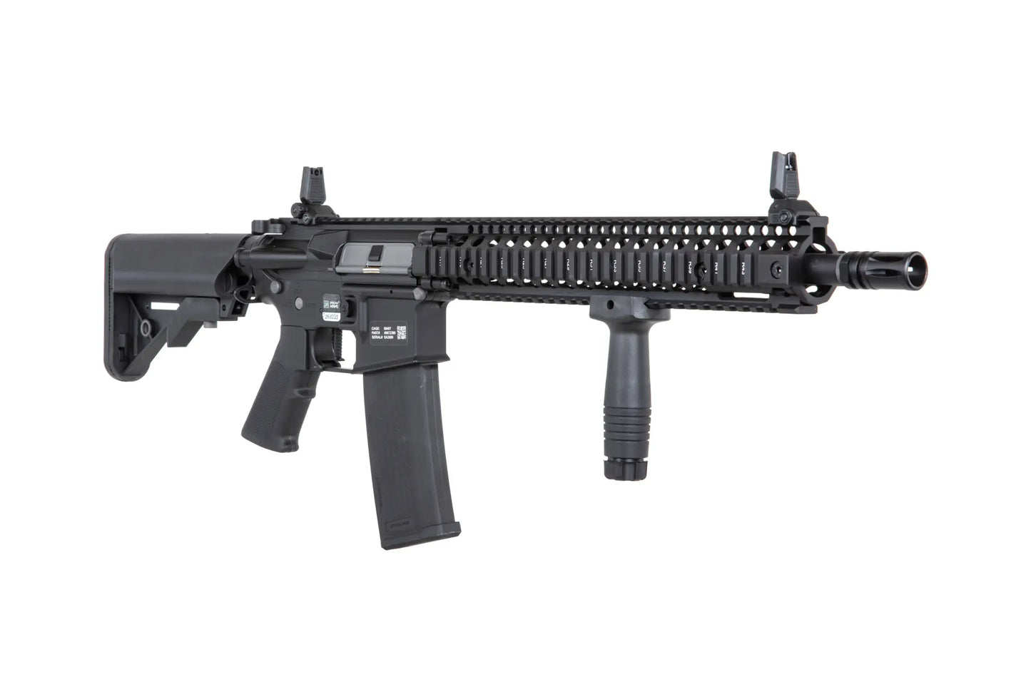 Specna Arms Daniel Defense® MK18 SA-P26 Prime™ Aster II ETU Brushless Motor Airsoft Replika - Black