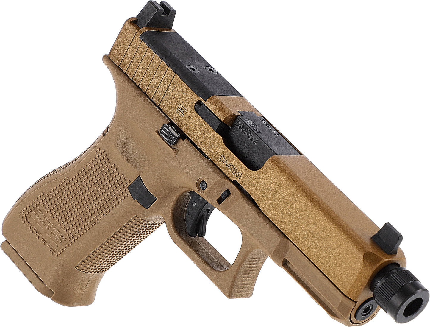 GLOCK 19X MOS CO2 Pistoles Replika - Coyote