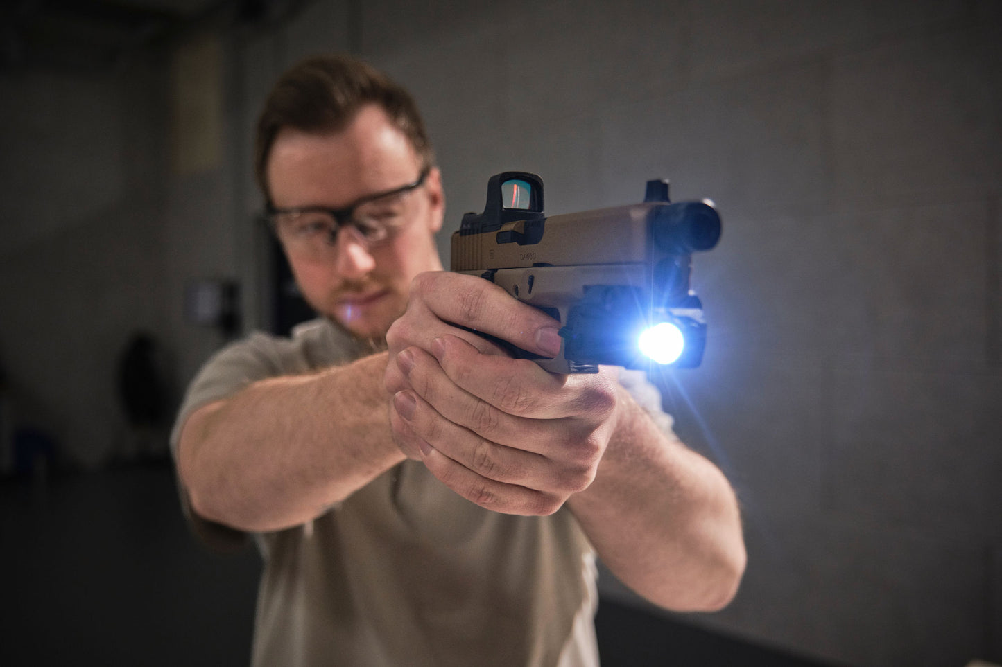 GLOCK 19X MOS CO2 Pistoles Replika - Coyote