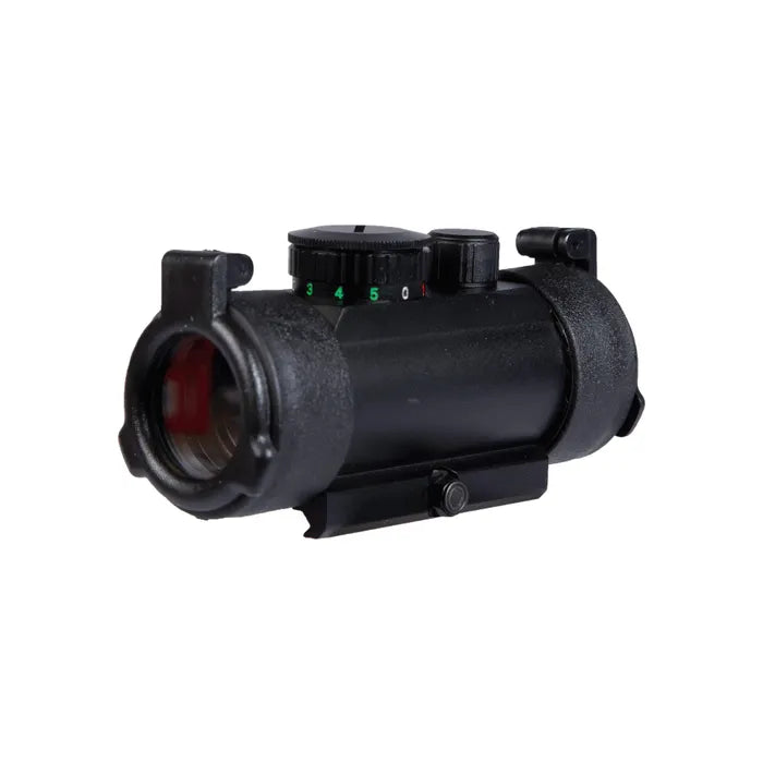 QD Red Dot Tēmēklis - Black