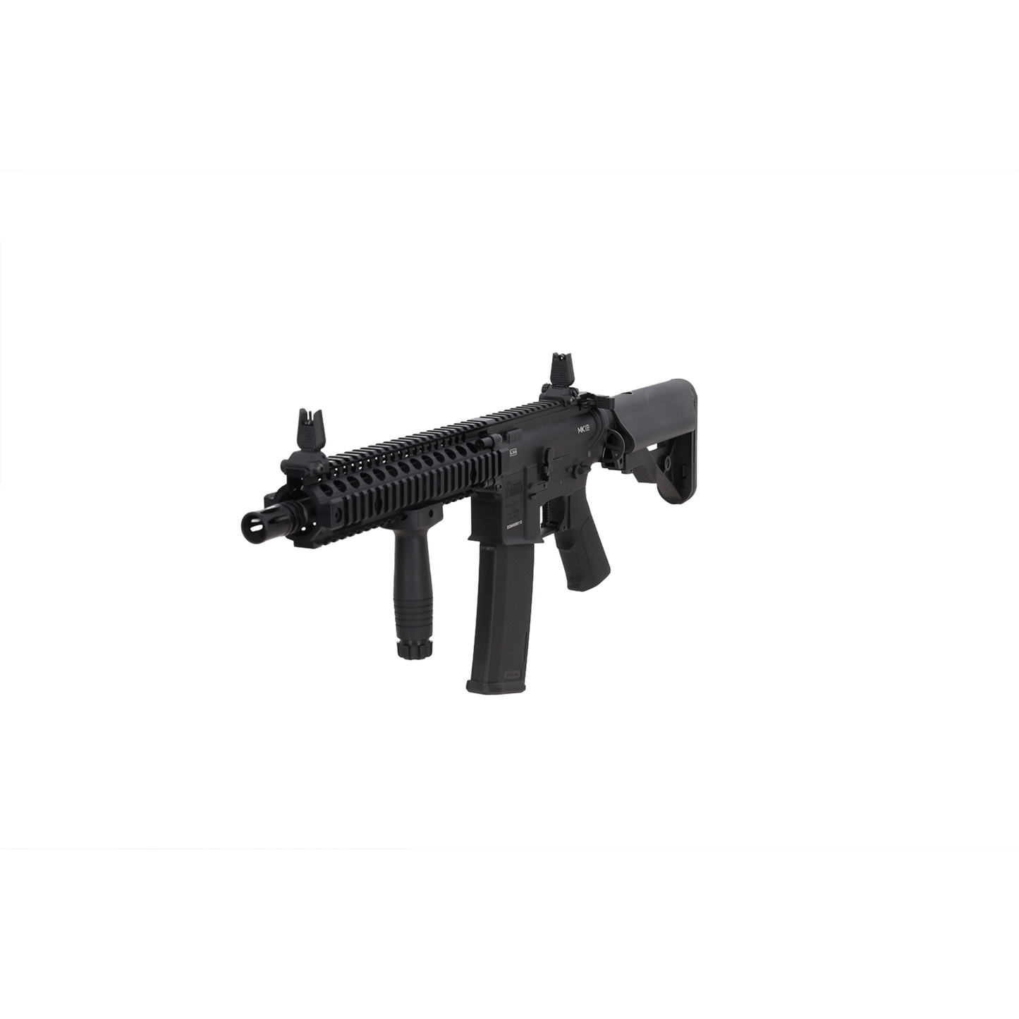 Specna Arms Daniel Defense® MK18 SA-P19 Prime™ BLDC™ Aster II ETU Replika - Melna
