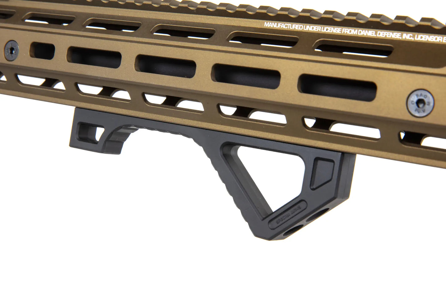 Specna Arms Daniel Defense® RIS III 12.5'' SA-P28 Prime™ Aster II ETU Brushless Motor Airsoft Replika - Chaos Bronze
