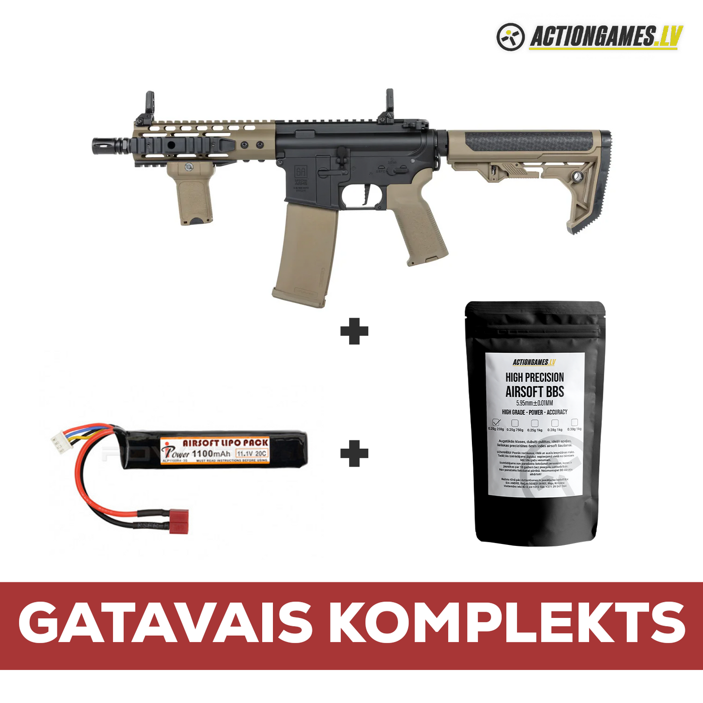 Specna Arms SA-P20 PRIME™ HAL™ ETU Replica High Torque - Black Version