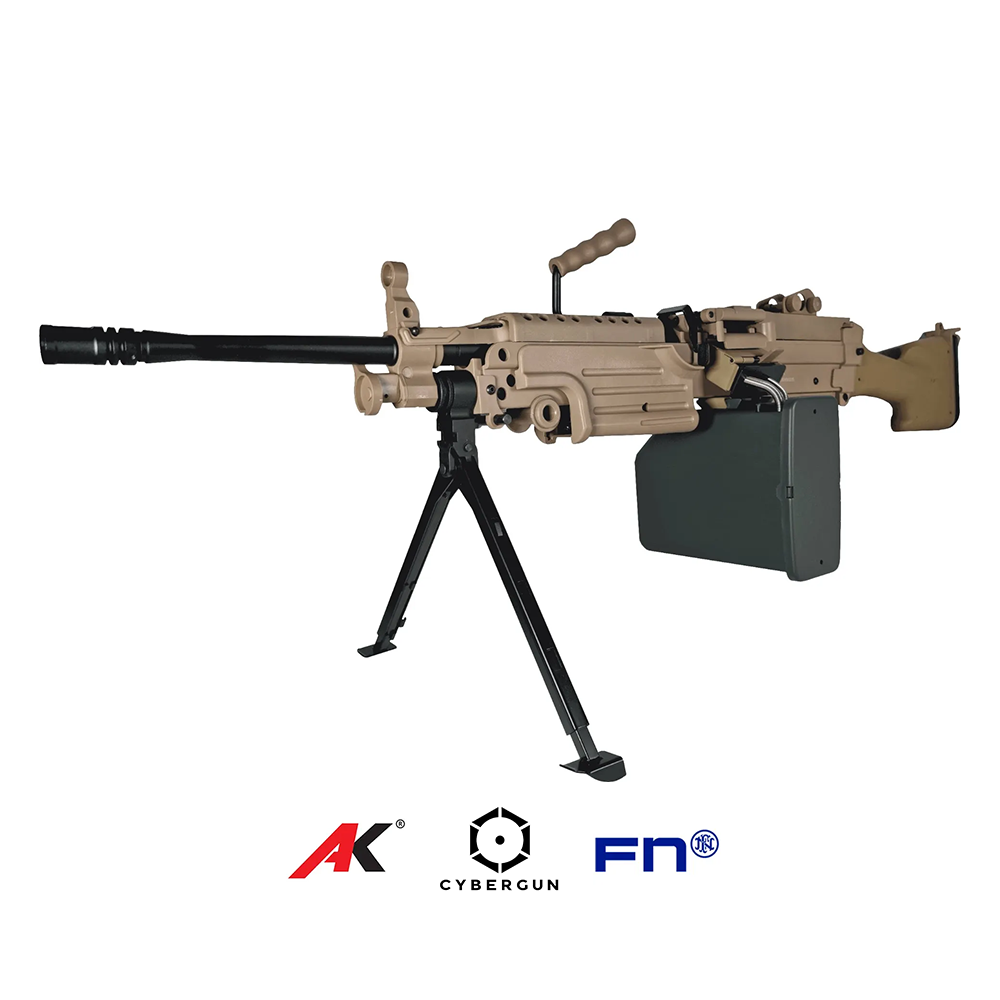 Cybergun / A&K FN Herstal M249 MK2 AEG Replika - Dark Earth