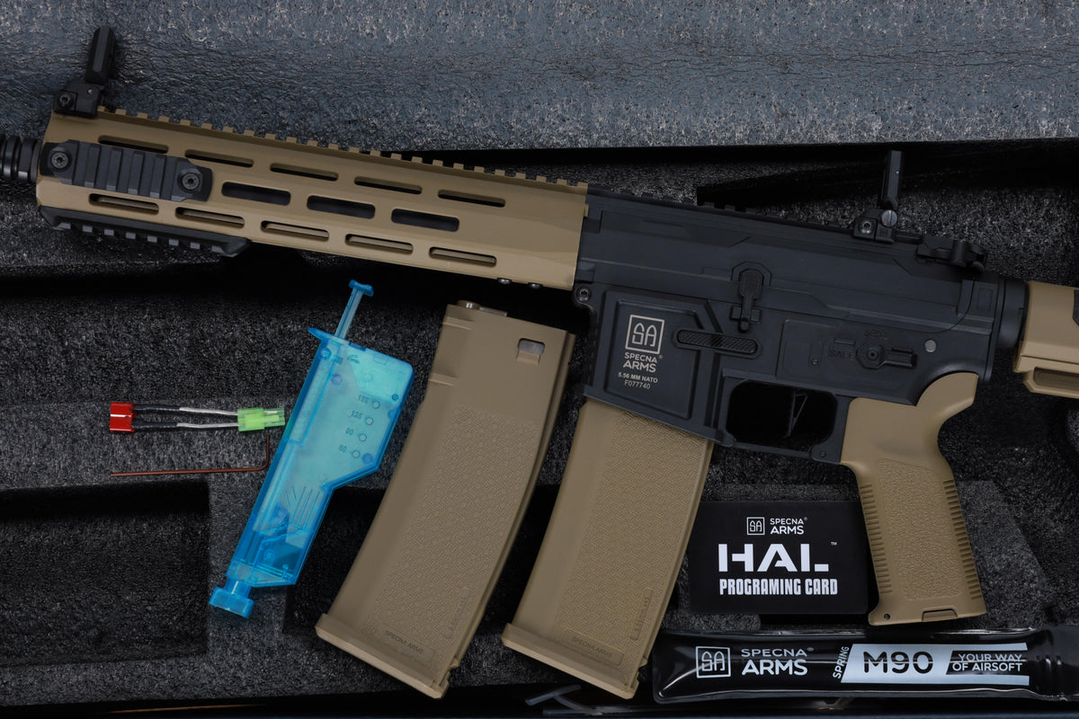 Specna Arms SA-F03 FLEX™ BLDC™ HAL ETU Gen.2 Airsoft Replika - Half-Tan