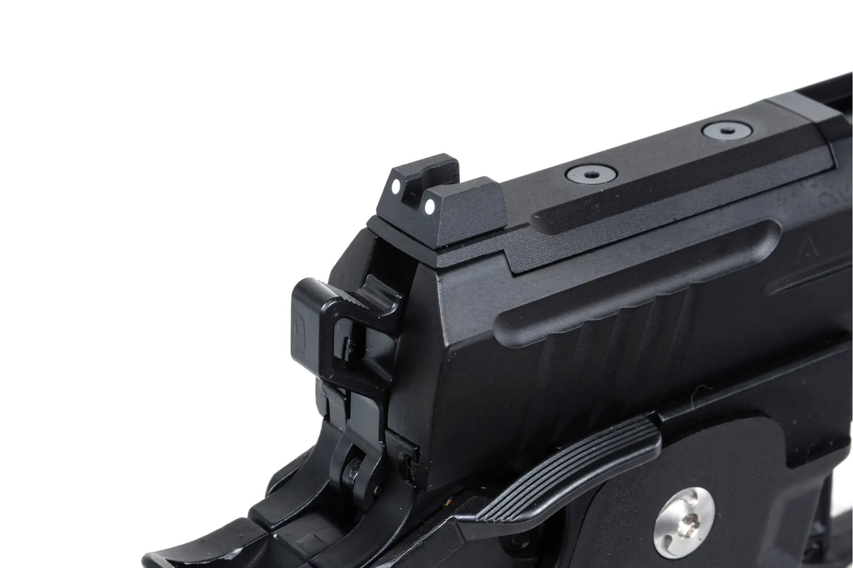 Arcturus Hi-Capa Vanguard 4,3" GBB pistole (Optics ready) – melna