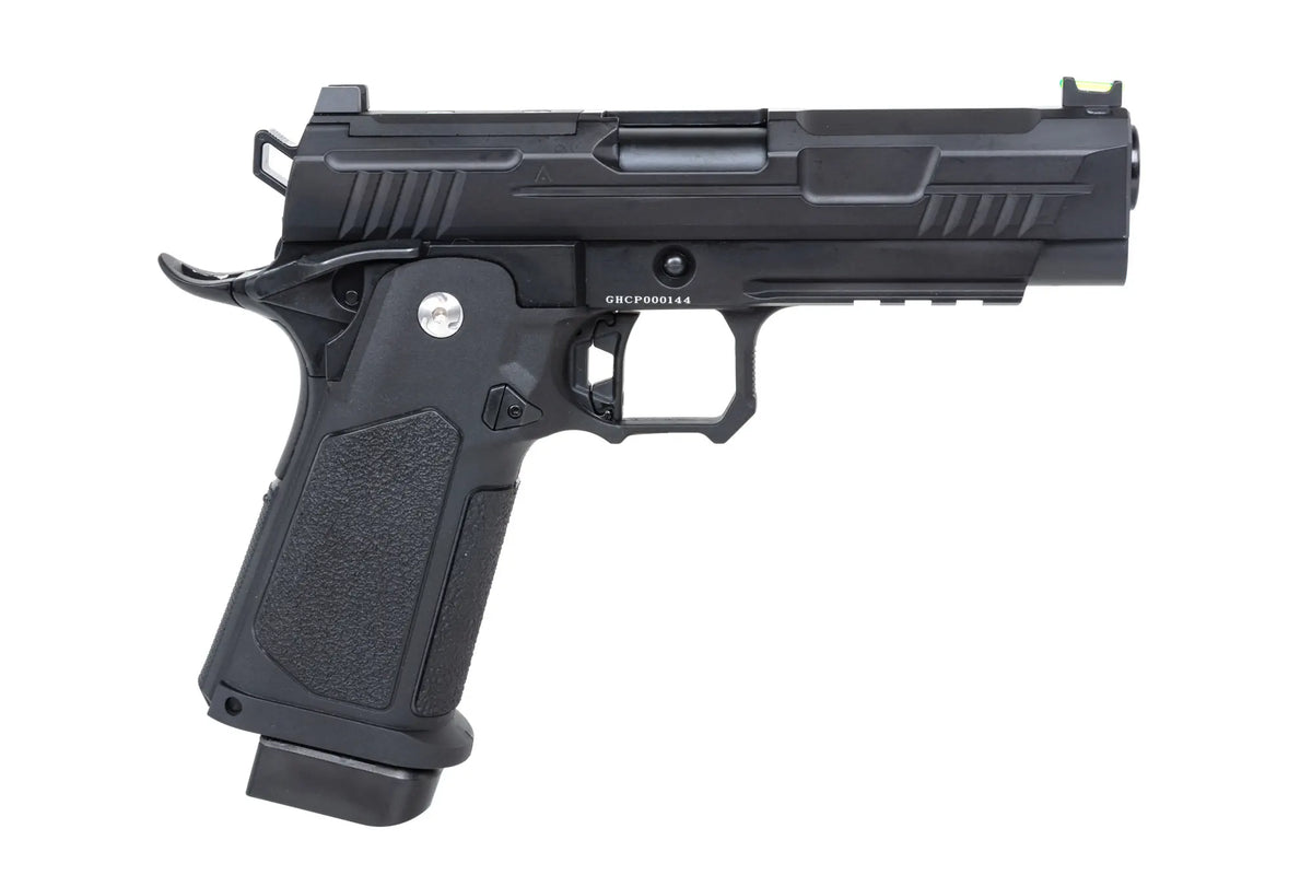 Arcturus Hi-Capa Vanguard 4,3" GBB pistole (Optics ready) – melna