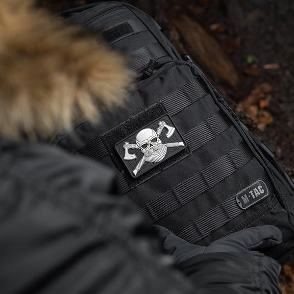 M-tac Uzšuve Bearded Skull 3d PVC