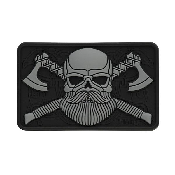 M-tac Uzšuve Bearded Skull 3d PVC
