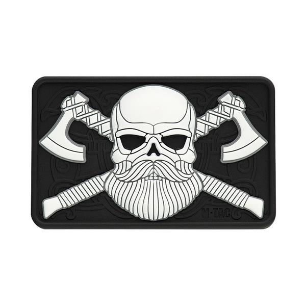 M-tac Uzšuve Bearded Skull 3d PVC
