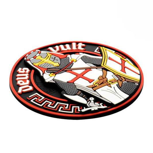 M-Tac Uzšuve Deus Vult 3D PVC