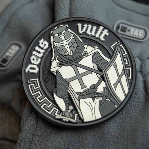 M-Tac Uzšuve Deus Vult 3D PVC