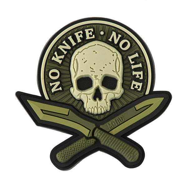 M-Tac Uzšuve No Knife - No Life 3D PVC
