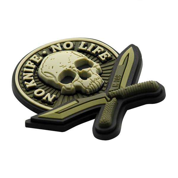 M-Tac Uzšuve No Knife - No Life 3D PVC