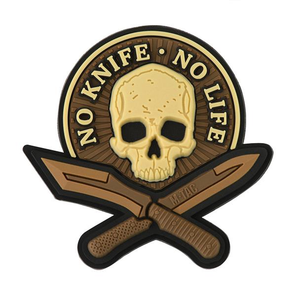 M-Tac Uzšuve No Knife - No Life 3D PVC