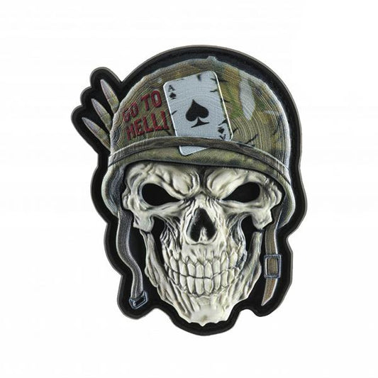 M-Tac Uzšuve Helmet Skull PVC