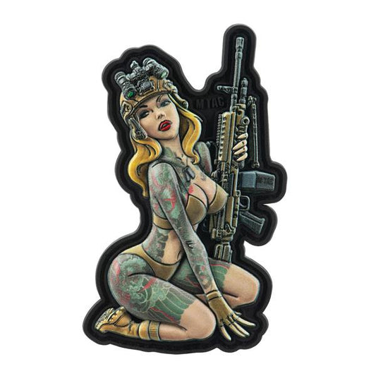 M-Tac Uzšuve Tactical Girl #5 PVC