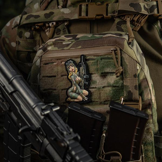 M-Tac Uzšuve Tactical Girl #5 PVC