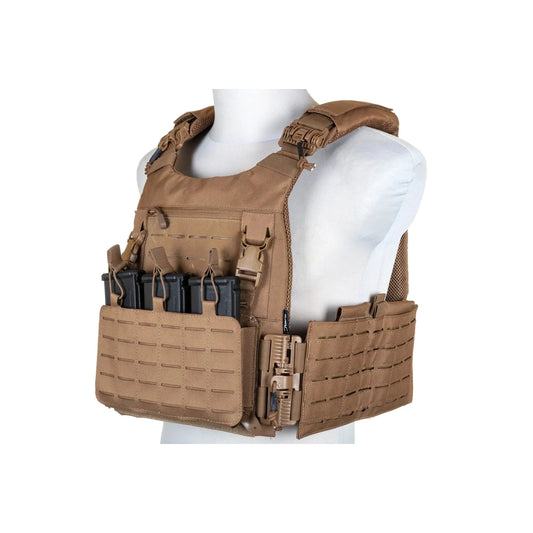 Specna Arms Taktiskā Veste QR Plate Carrier - Coyote