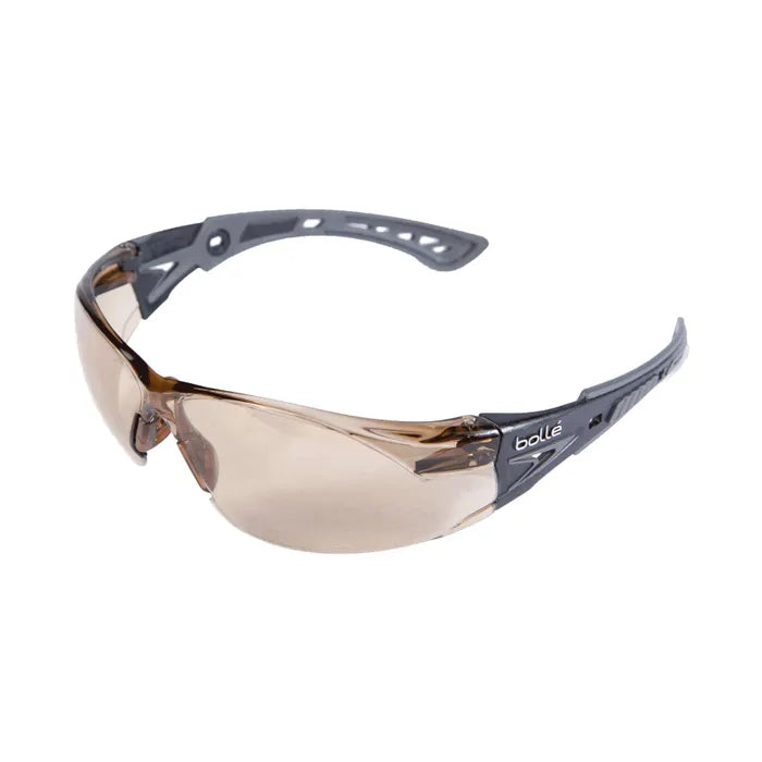 Rush+ Brilles Ar Twilight Lēcām - Black