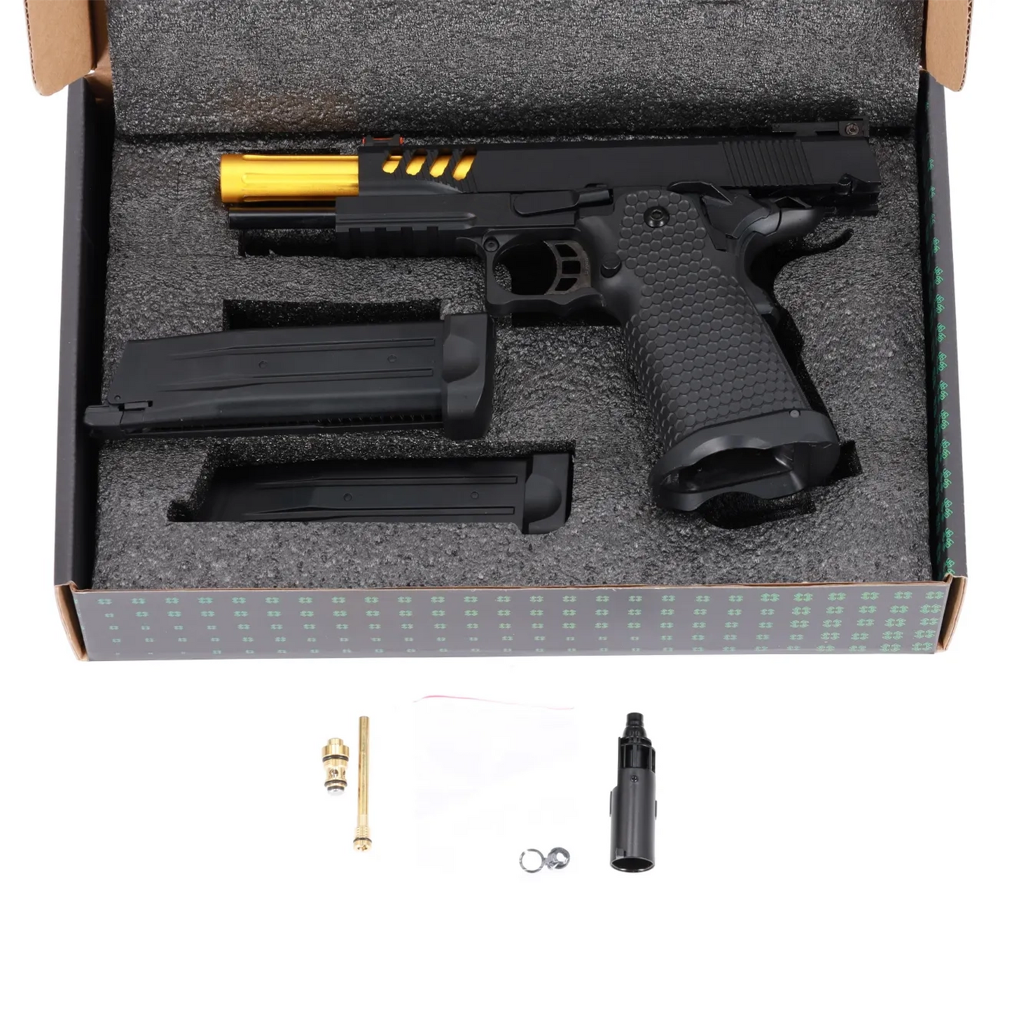 SA-VGP08 VAPOR™ Airsoft Pistoles Replika - Black / Gold