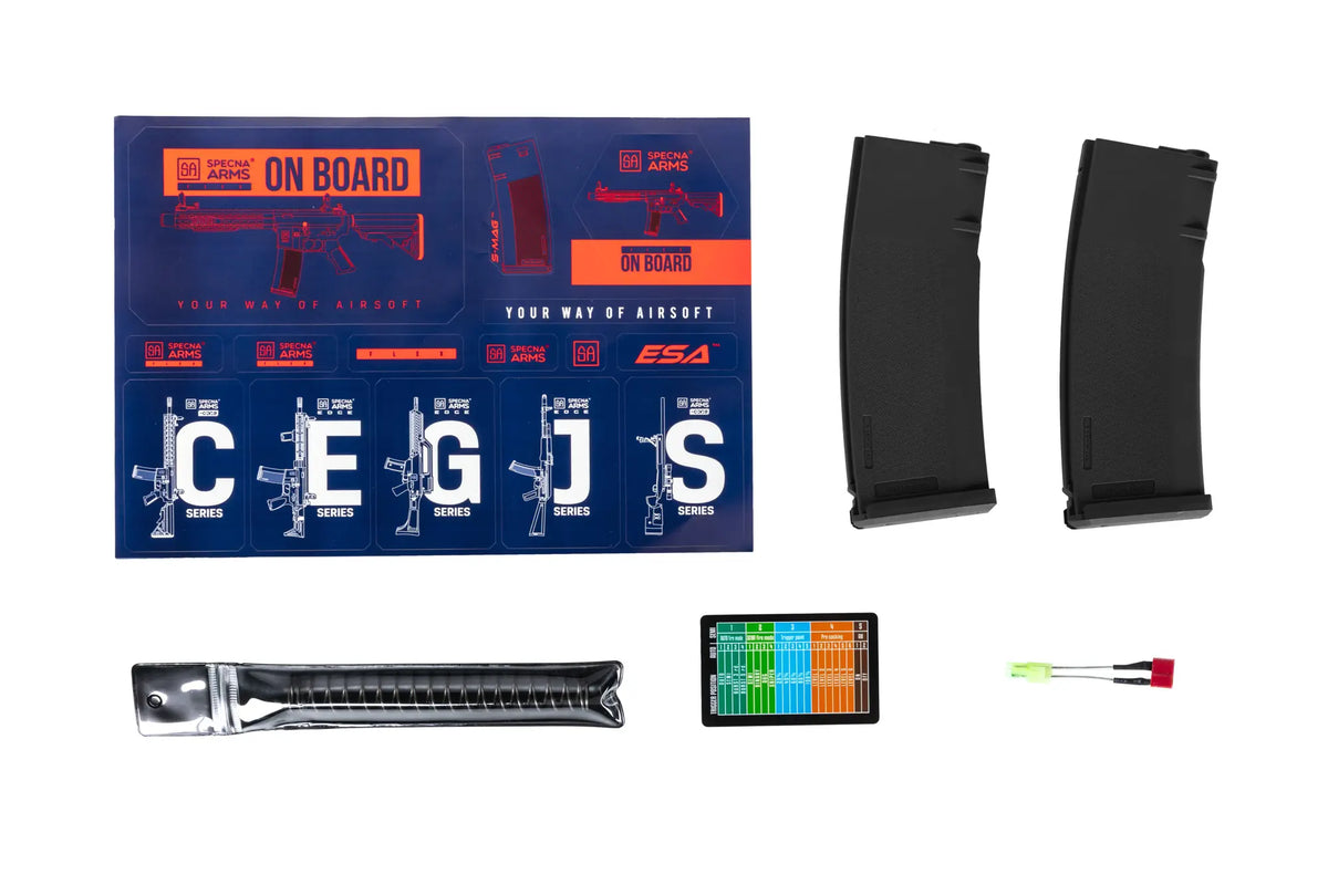 Specna Arms SA-FH06 FLEX™ BLDC™ HAL ETU Gen.2 Airsoft Replika - Black
